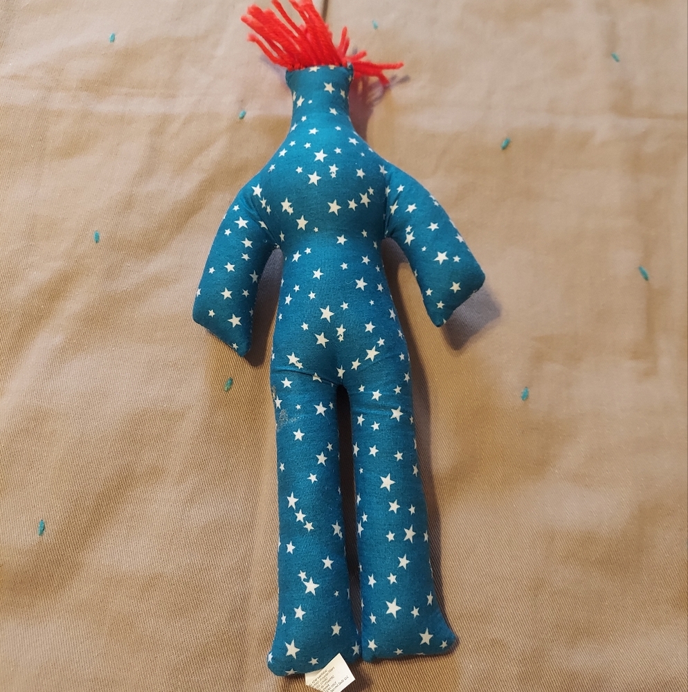 DAMMIT DOLL BLUE WITH STAR PATTERNS. - Picture 4 of 8